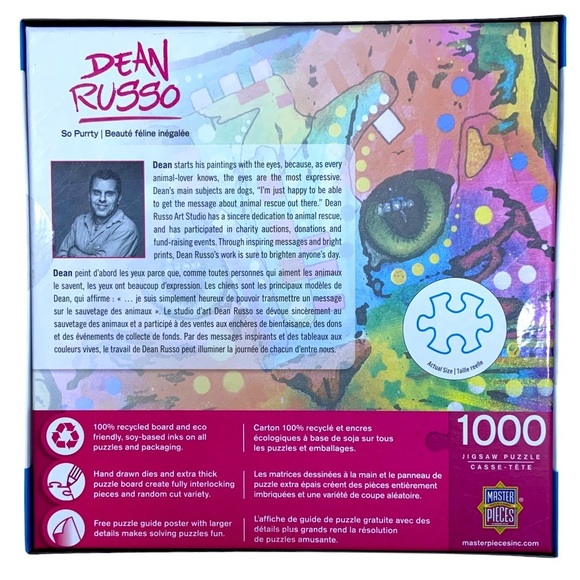 Jigsaw Puzzle Cat Theme 1000 Pieces by Masterpieces NEW Sealed 19.25" x 26.75" - Picture 7 of 16